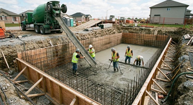 Basement Concrete Pouring in New Milford, CT