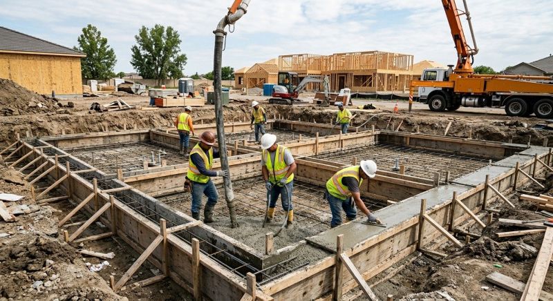 Cement Foundation Installation in New Milford, CT
