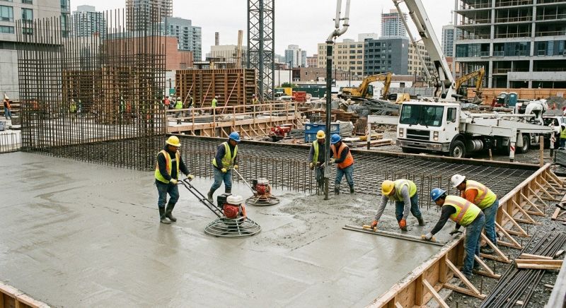 Commercial Slab Construction in Goshen, CT