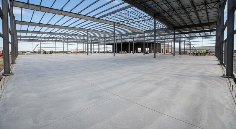 Commercial Slab Installation in Washington, CT