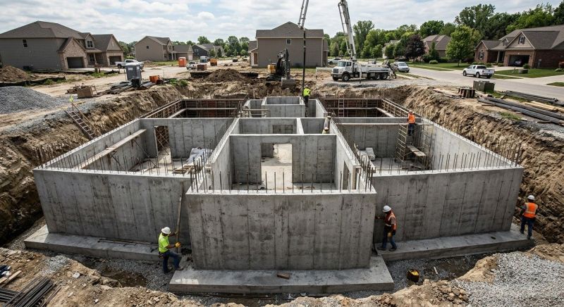 Foundation Construction in Bethlehem, CT
