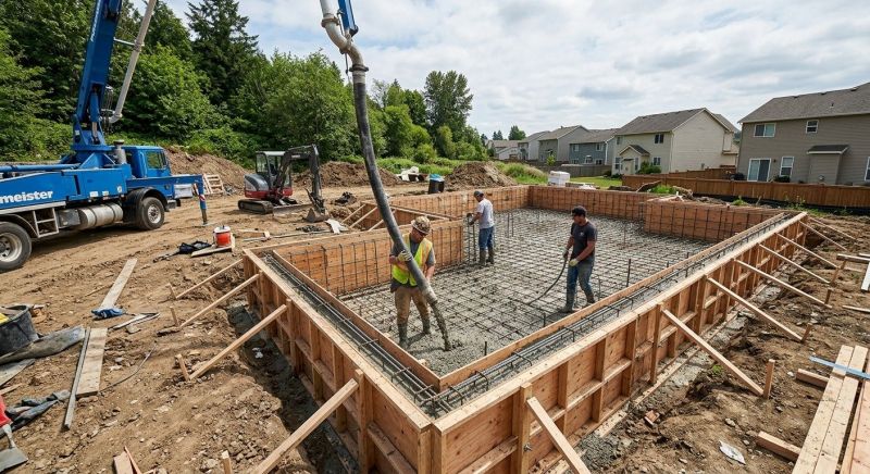 Foundation Construction in Danbury, CT