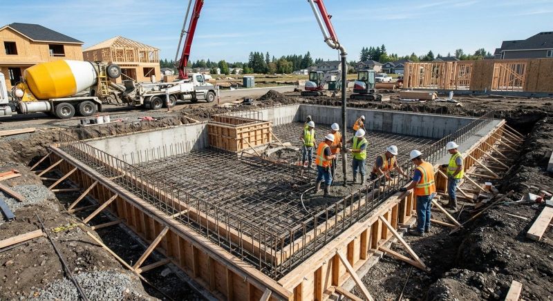 Foundation Construction in Harwinton, CT