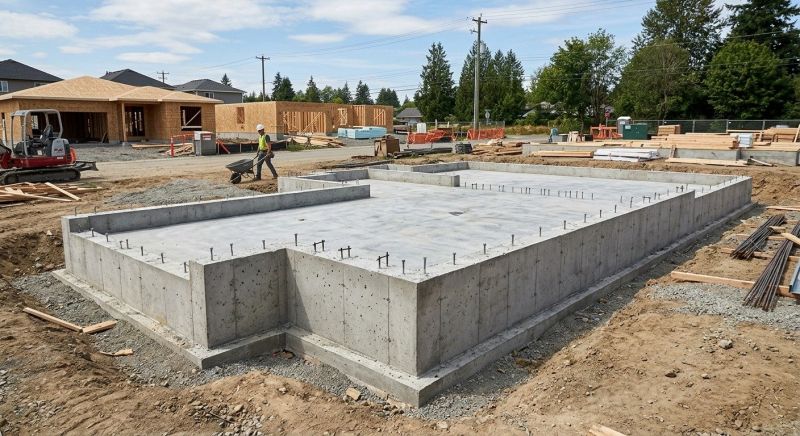 Foundation Construction in Middlebury, CT
