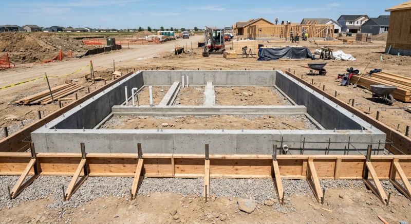 Foundation Construction in Oakville, CT