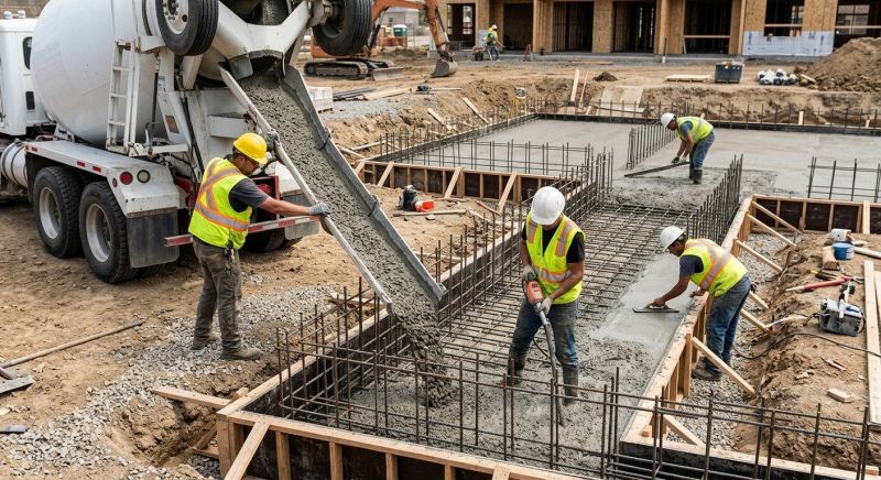 Foundation Wall Pouring in Somers, NY