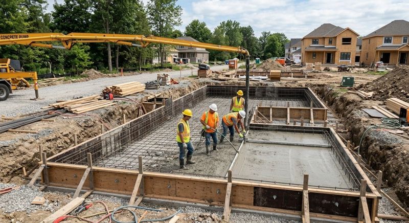 Home Foundation Installation in Cornwall Bridge, CT