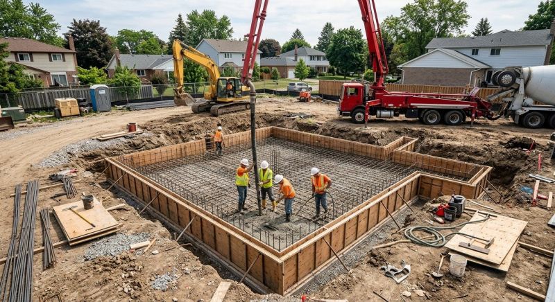 Home Foundation Installation in Sandy Hook, CT